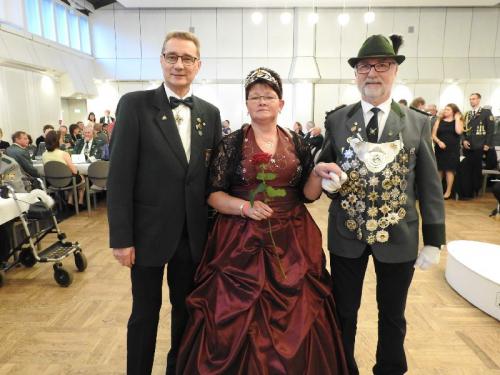 KSV Uelzen - Königsball 2019 - Flaggenhissen und Einmarsch Majestäten