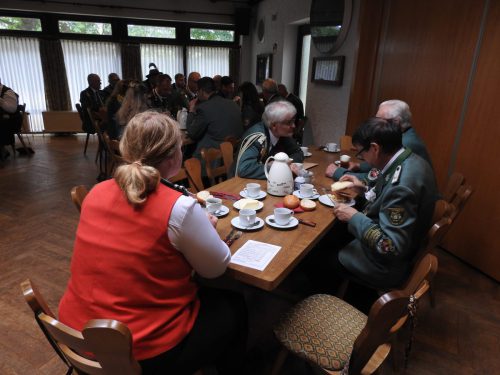Frühstücksrunde im Oldenstädter Schießsportzentrum