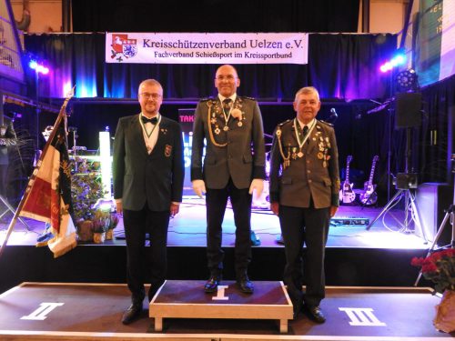 Seniorenklasse (v.l.) - Lars-Holger Kirks, Frank Meyer und Hermann Schulze