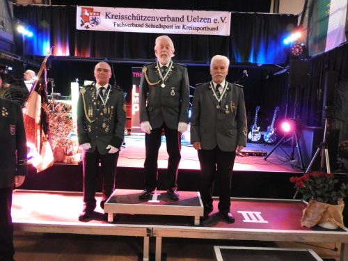 Veteranenklasse (v.l.) - Gunnar Oldag, Karl-Heinz Tiedemann und Klaus Scharnhop